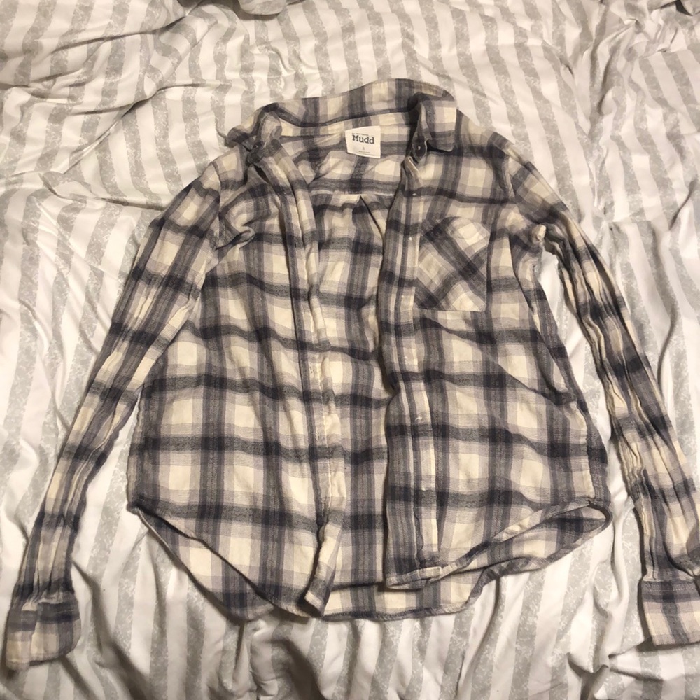 White and Black Flannel